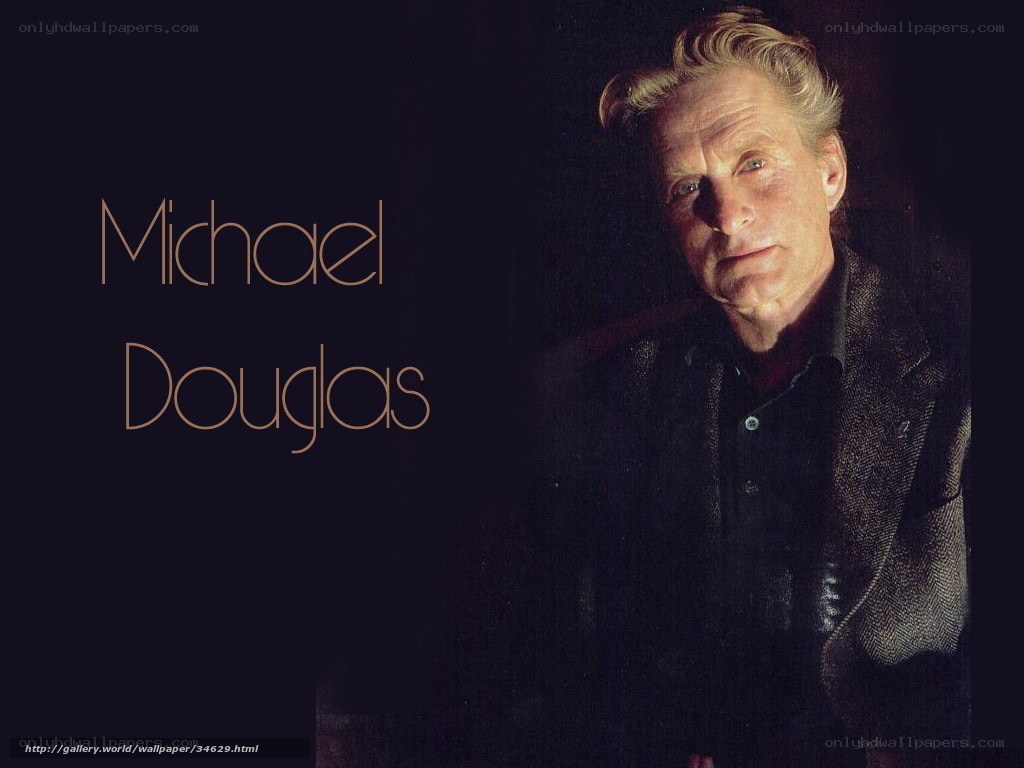 Michael Douglas portrait