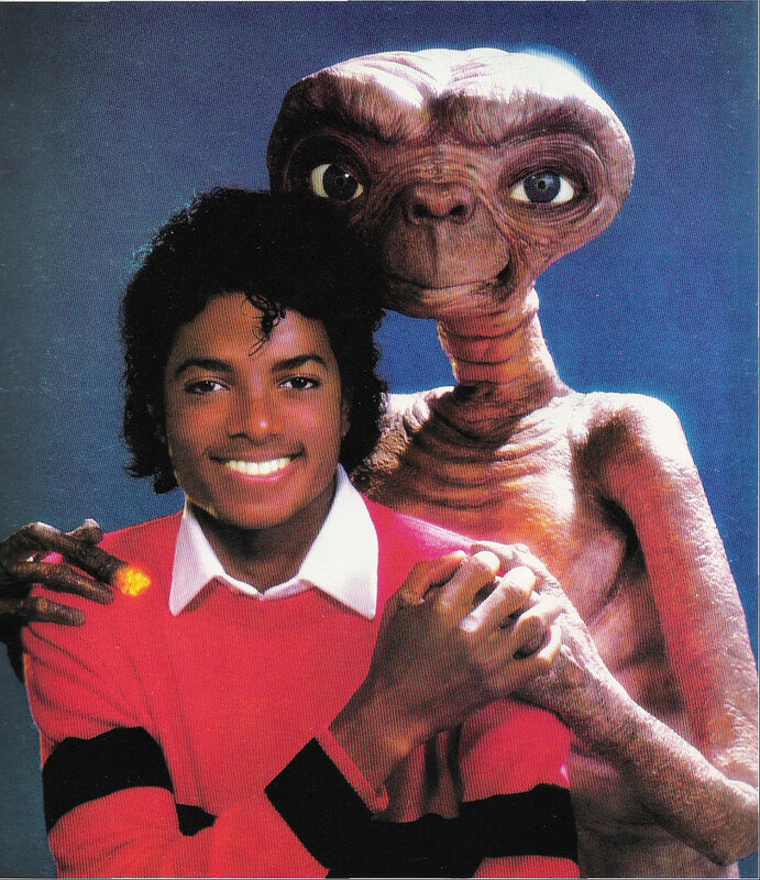 Michael Jackson and E.T.
