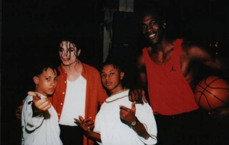 Michael Jackson and Michael Jordan