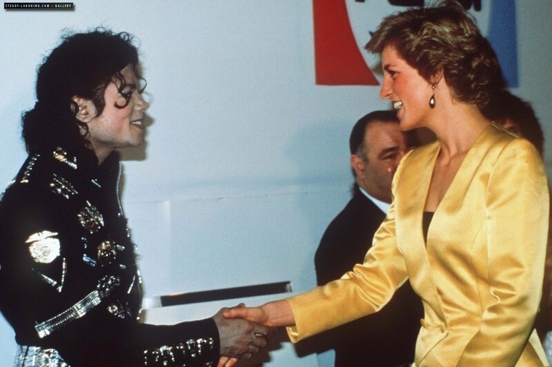 Michael Jackson and Princess Diana