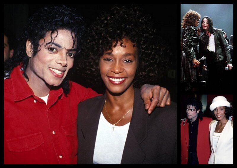 Michael Jackson and Whitney Houston