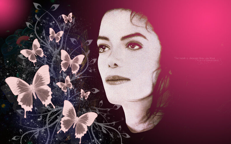 Michael Jackson butterfly art