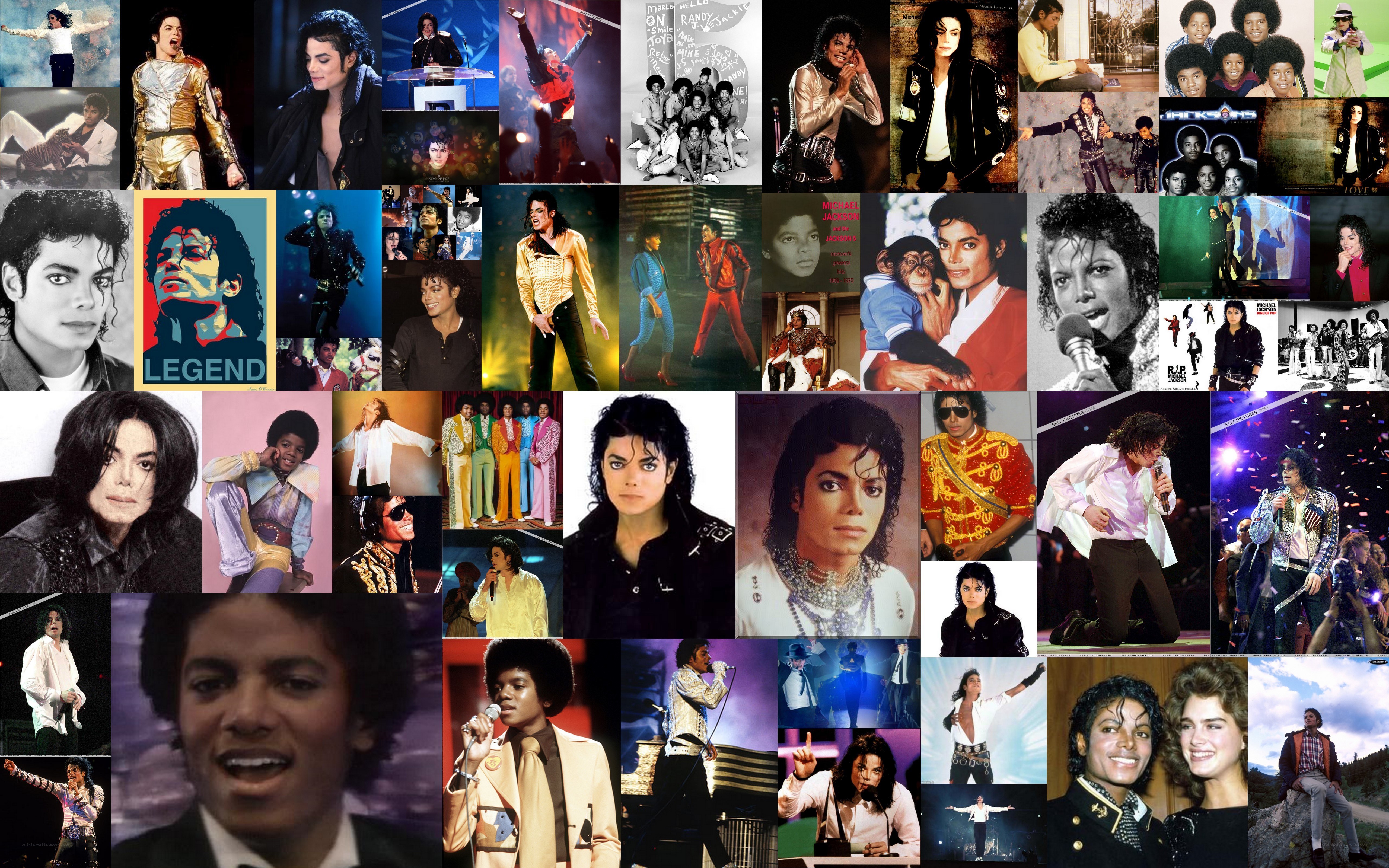 Michael Jackson collage