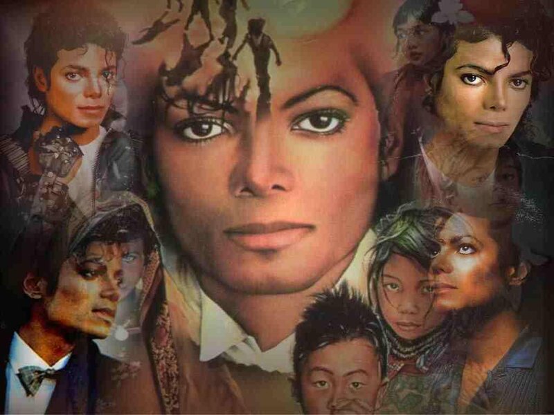 Michael Jackson collage artwork