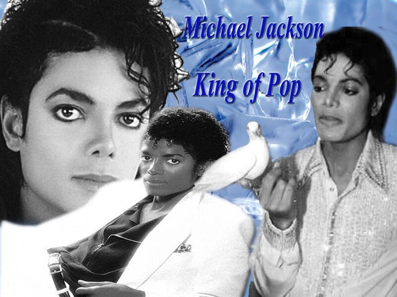 Michael Jackson Collage — Black, Celebratory, Photograph