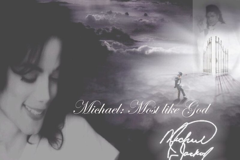Michael Jackson Collage — Black, Dramatic, Illustration