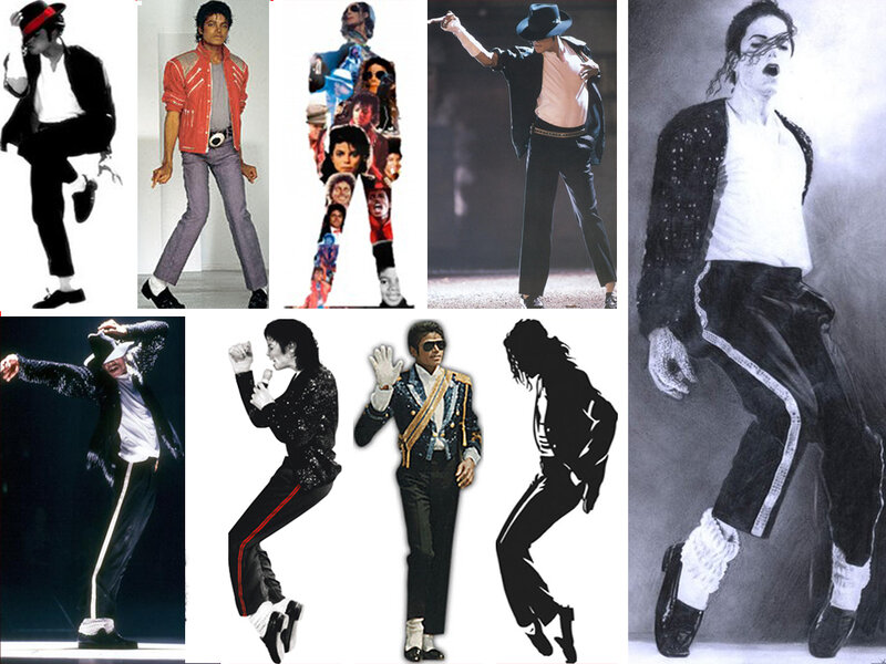 Michael Jackson Collage — Black, Dynamic, Photograph, Jacket