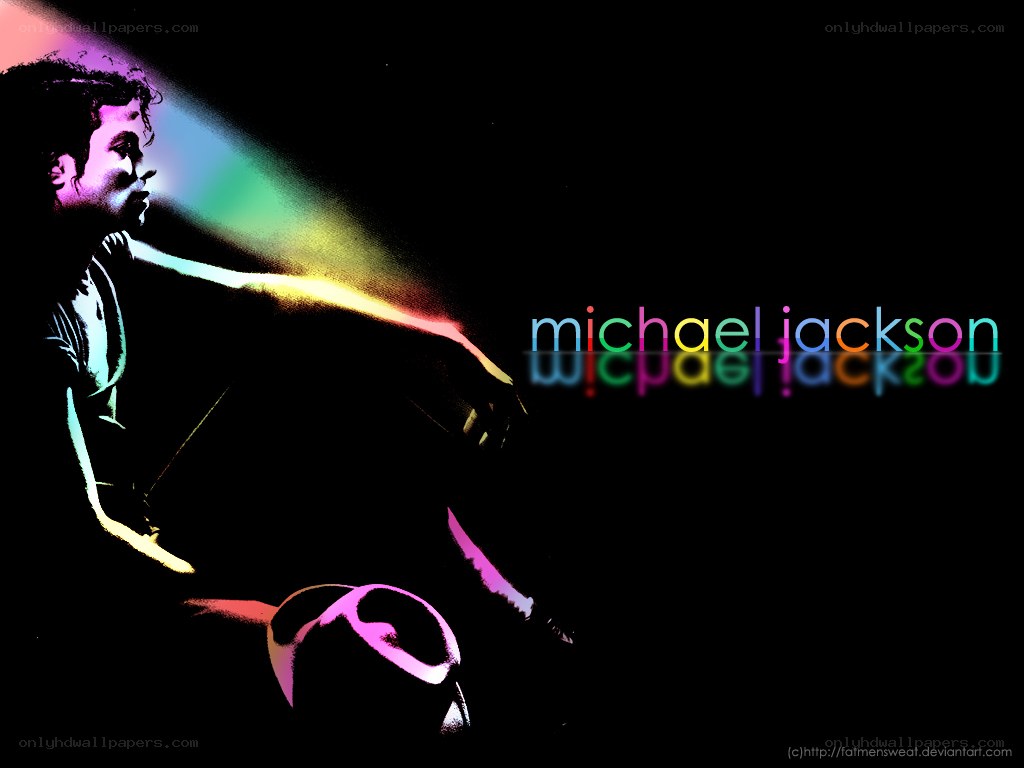 Michael Jackson concert art