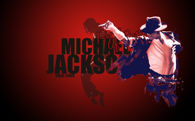 Michael Jackson Dancing — Red