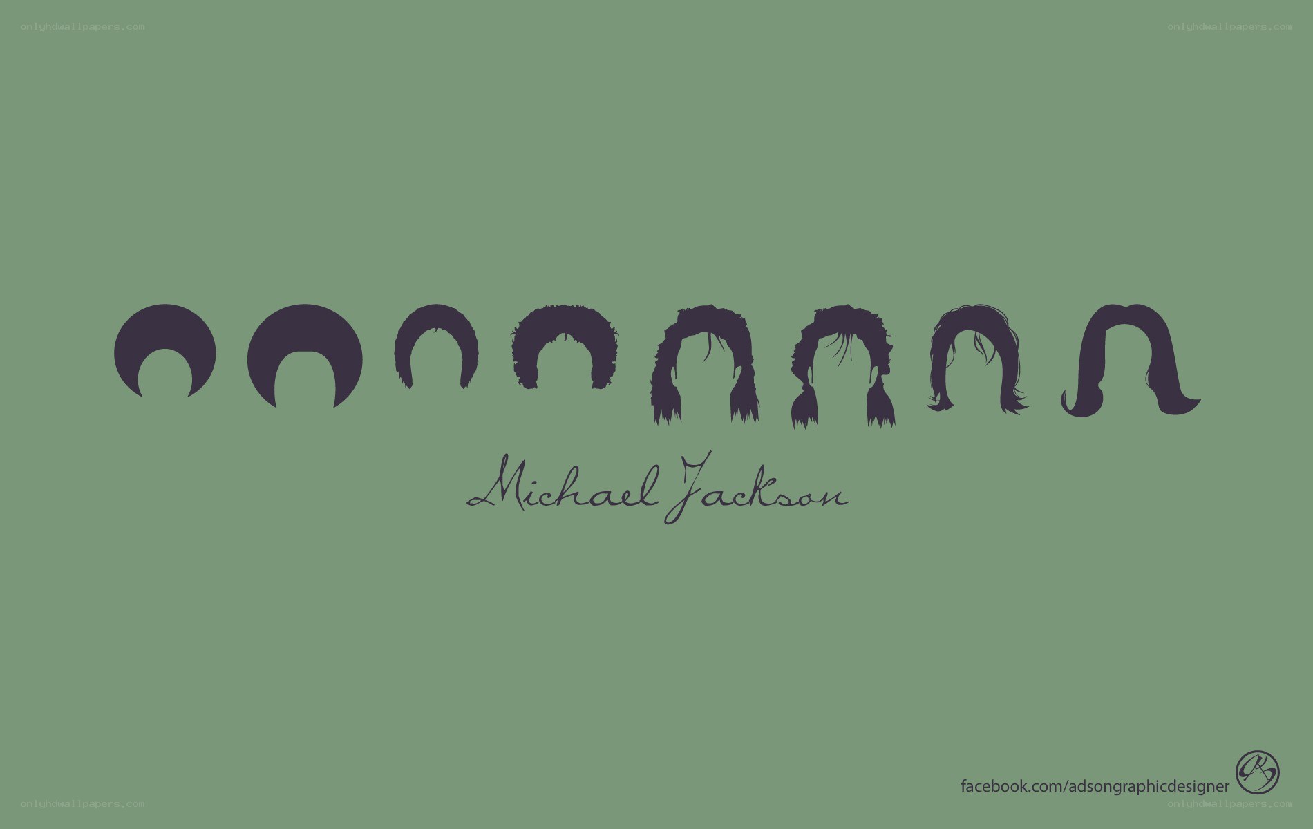 Michael Jackson hairstyle evolution