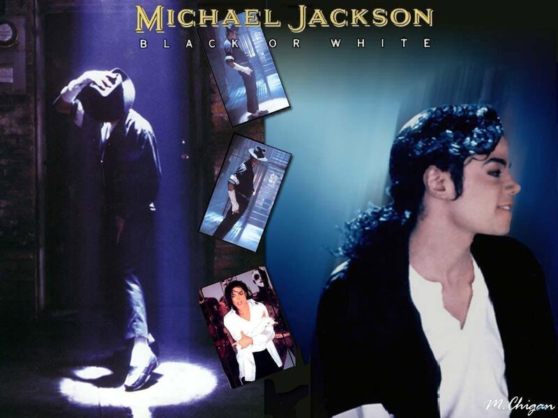 Michael Jackson in Black and White