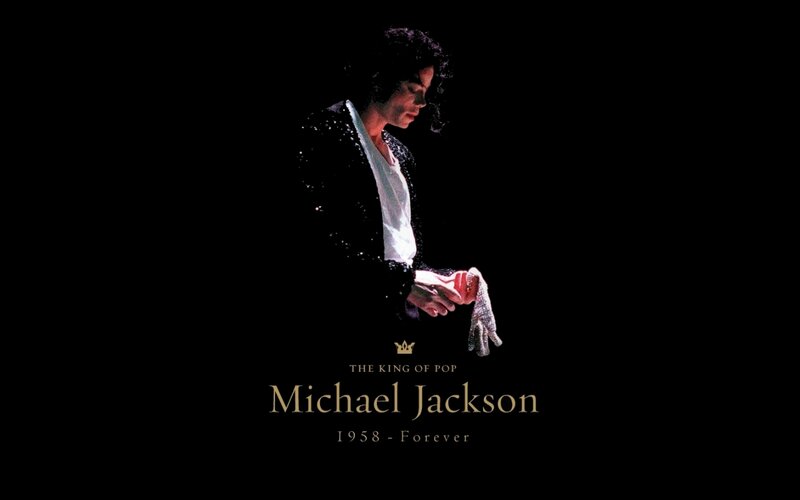 Michael Jackson in Black Jacket — Dramatic, Photograph