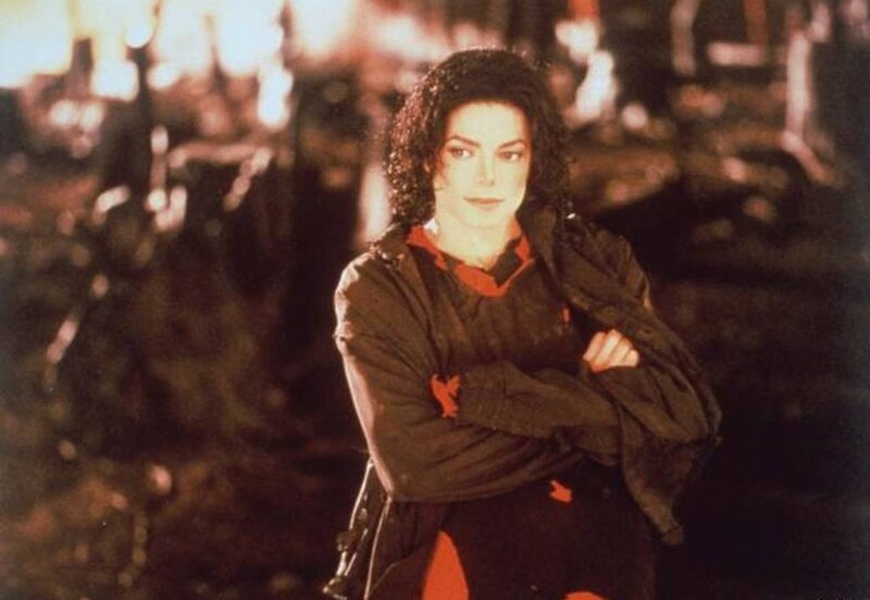 Michael Jackson in Costume — Black