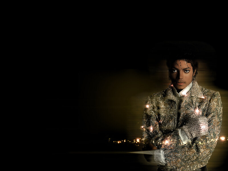 Michael Jackson in Jacket — Black