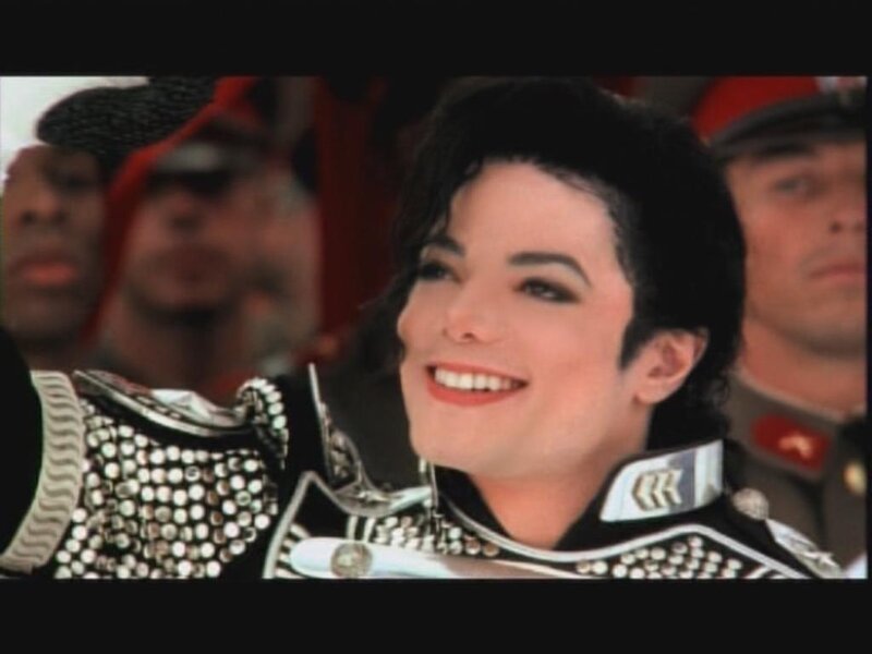 Michael Jackson in Military Uniform