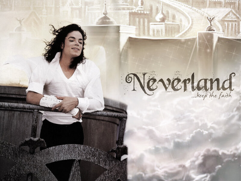 Michael Jackson on Balcony
