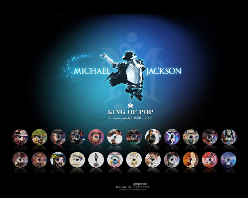 Michael Jackson on CD Covers