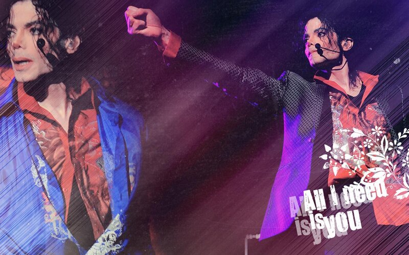 Michael Jackson on stage