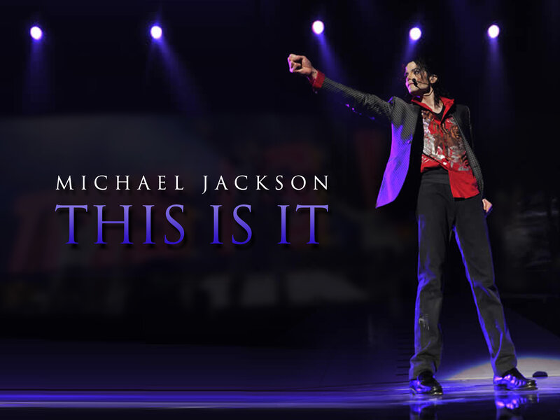 Michael Jackson on Stage — Purple