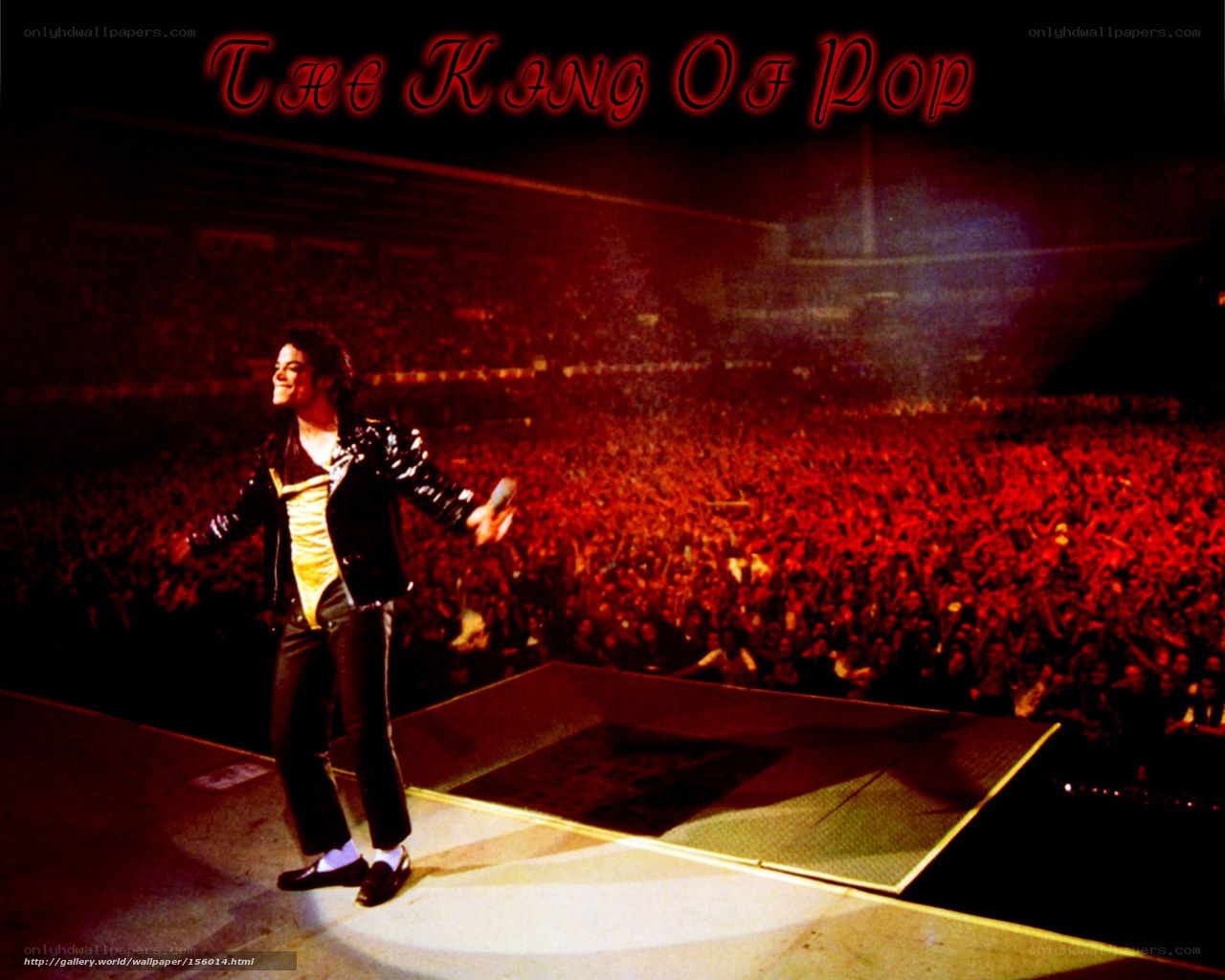 Michael Jackson on stage