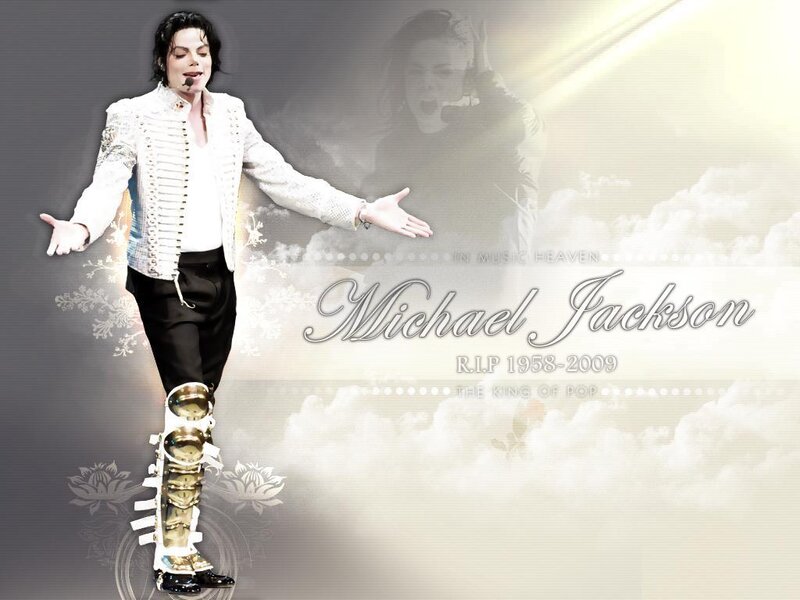 Michael Jackson Performing — White, Dramatic