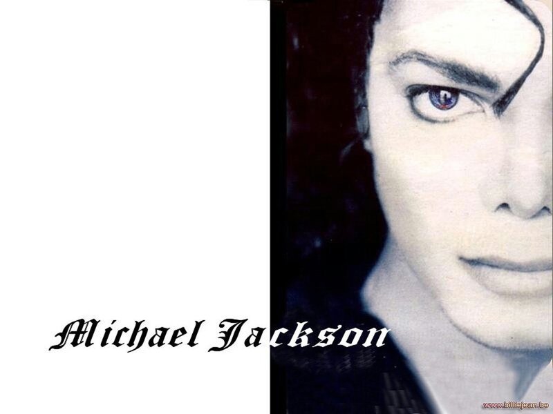 Michael Jackson Portrait — Black, Dramatic, Photograph, Face