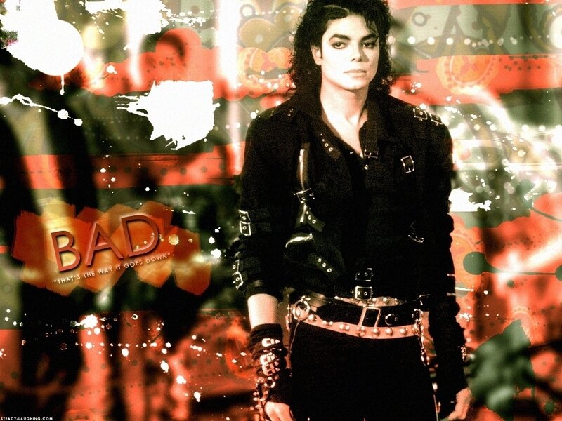 Michael Jackson Portrait — Black, Dramatic, Photograph, Jacket, Belt