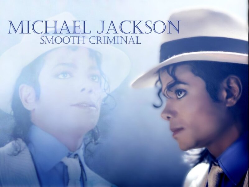 Michael Jackson Portrait — Blue, Dramatic, Photograph, Hat