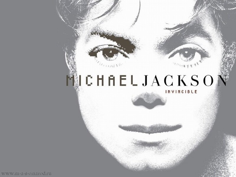 Michael Jackson Portrait — Gray