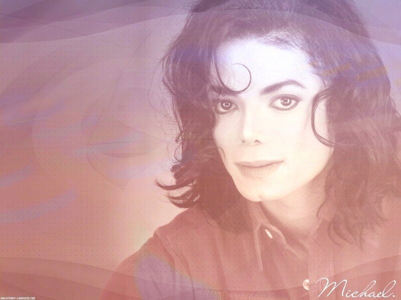 Michael Jackson Portrait — Purple