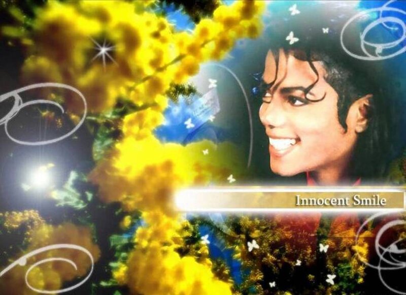 Michael Jackson Portrait — Yellow, Dreamy