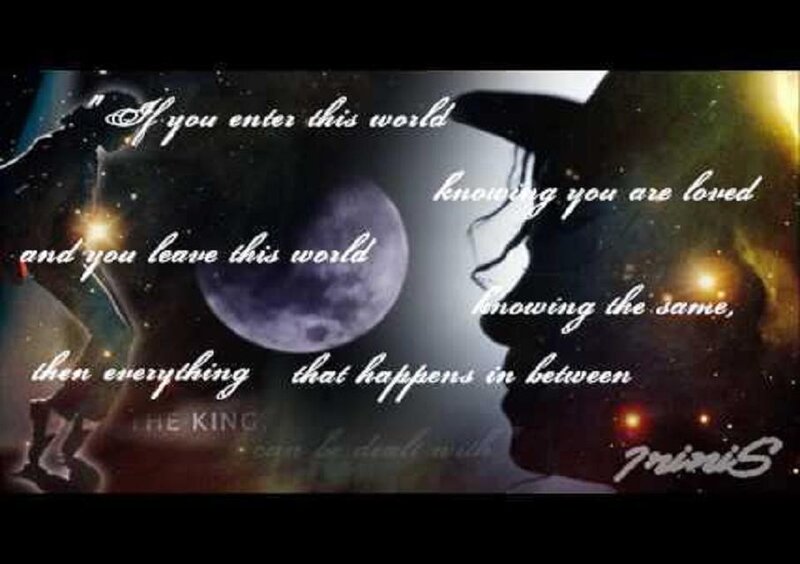 Michael Jackson quote art