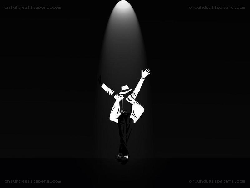 Michael Jackson silhouette