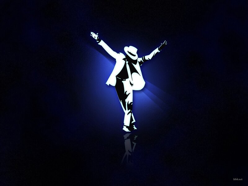 Michael Jackson silhouette