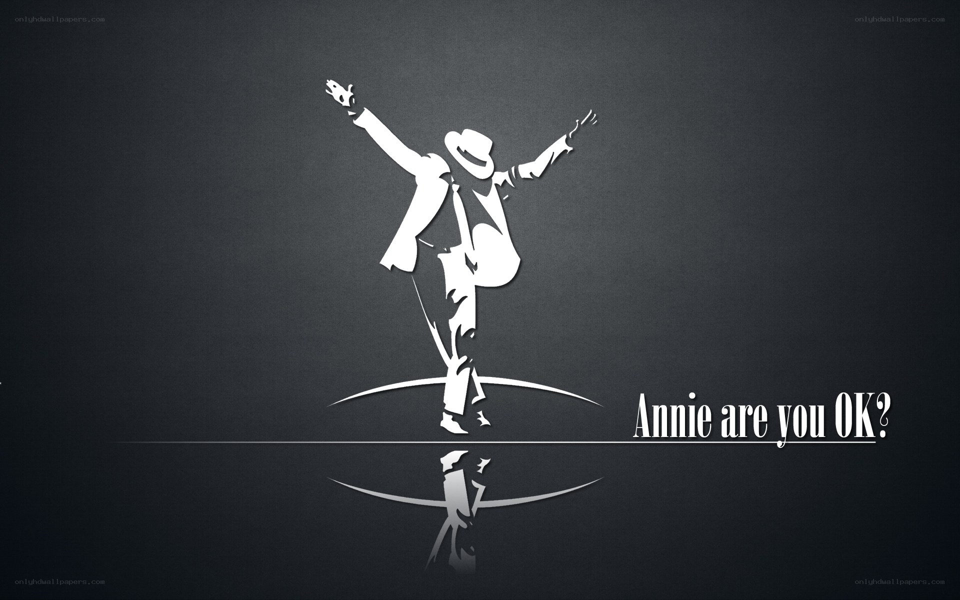 Michael Jackson silhouette art