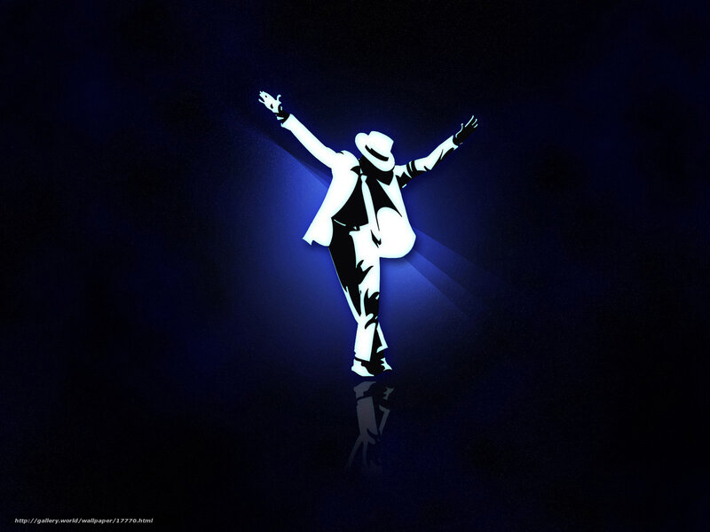 Michael Jackson silhouette