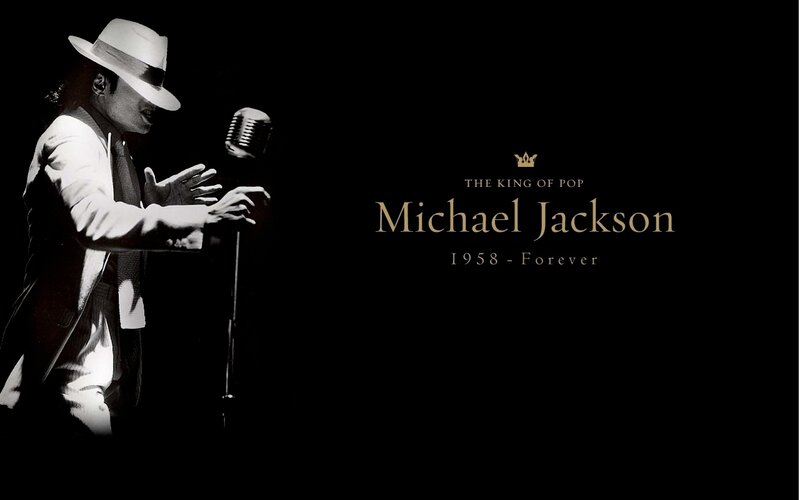 Michael Jackson Singing — Black, Dramatic