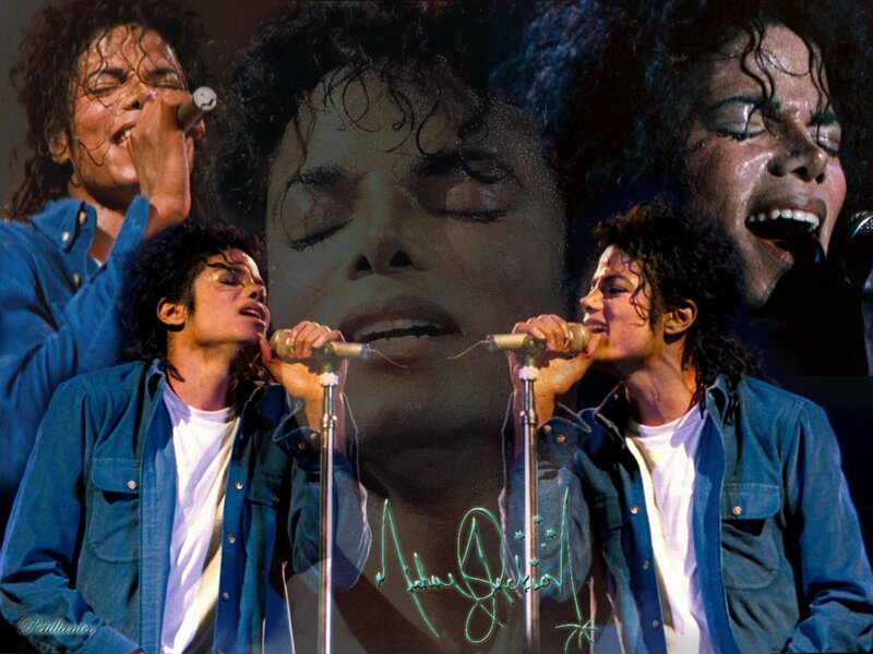 Michael Jackson Singing — Blue, Dramatic