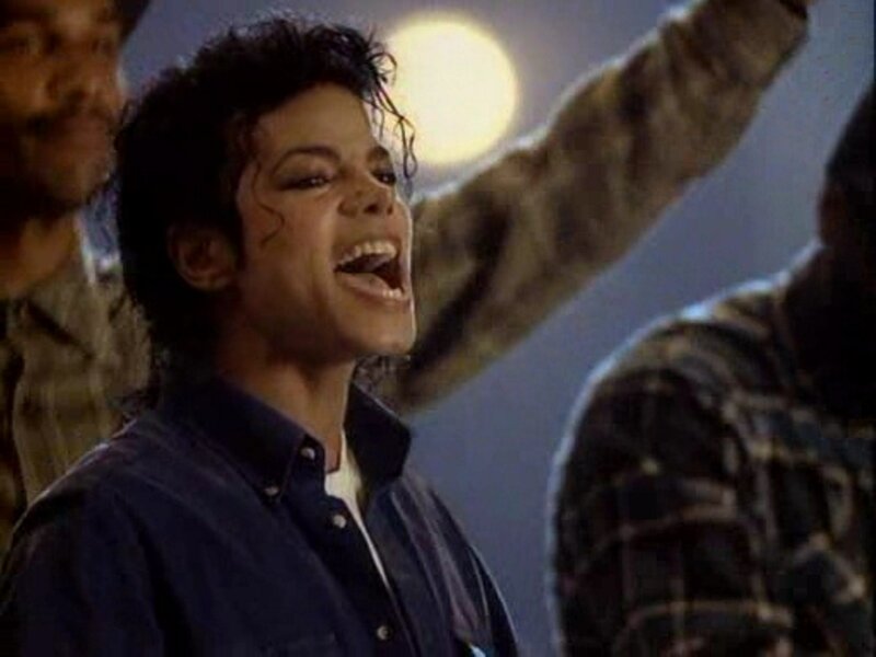 Michael Jackson Singing — Blue