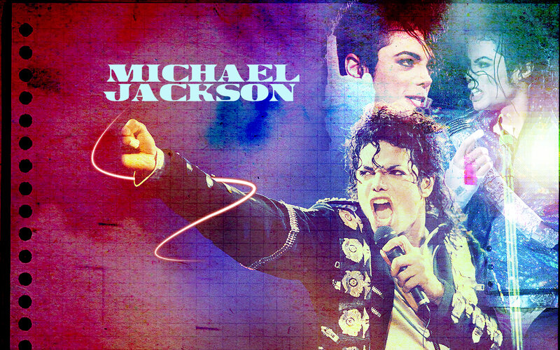 Michael Jackson Singing — Purple, Energetic