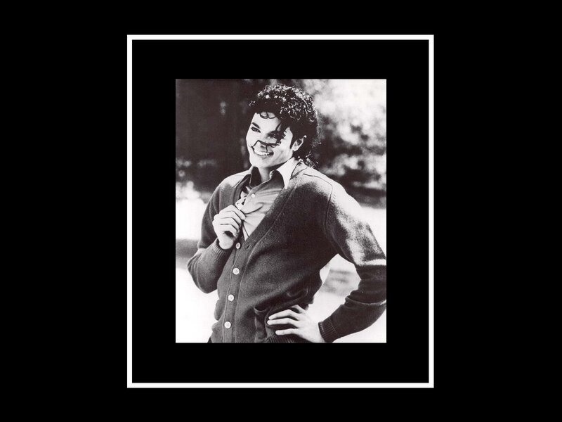 Michael Jackson smiling portrait