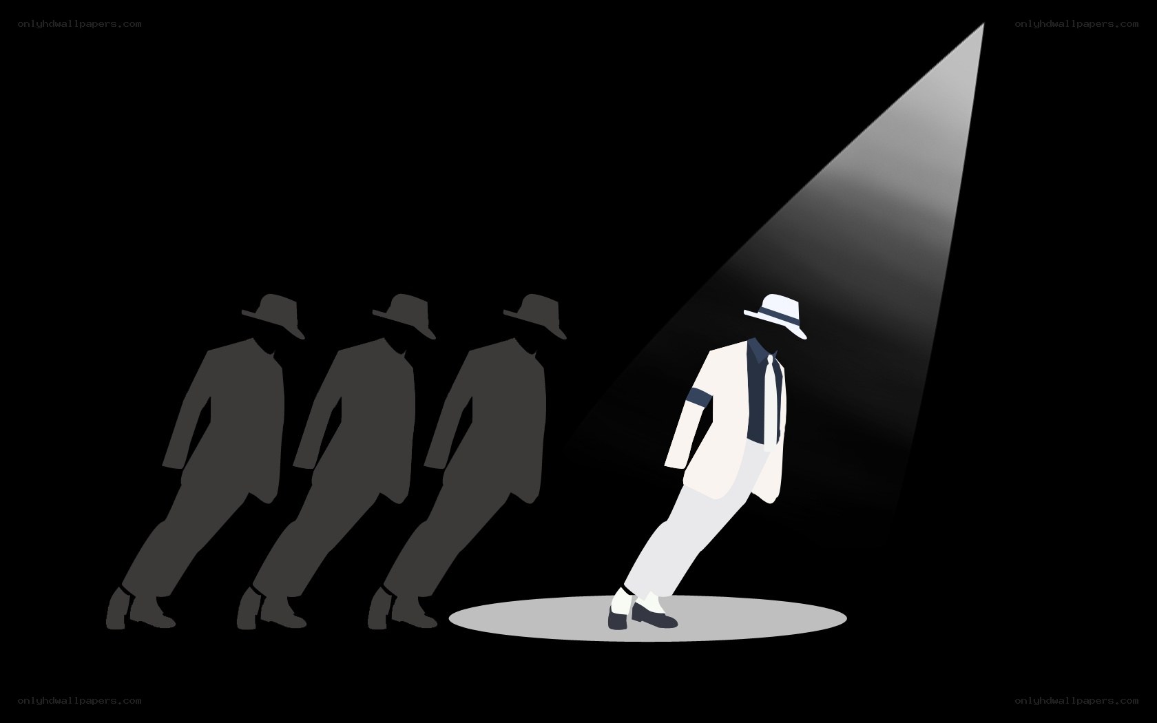 Michael Jackson spotlight performance
