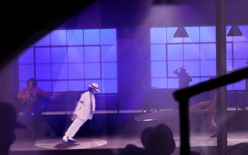Michael Jackson stage performance