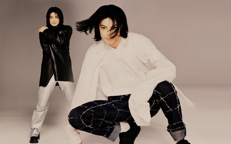 Michael Jackson studio photoshoot