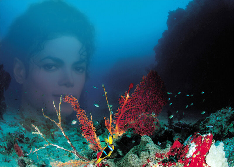 Michael Jackson Underwater