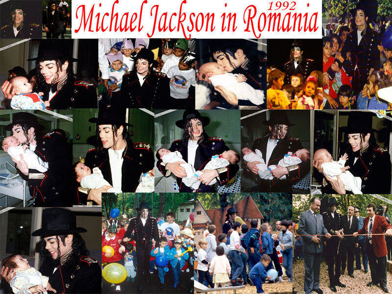 Michael Jackson with Babies
