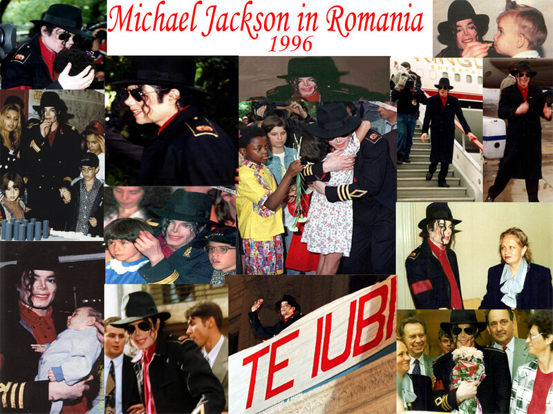 Michael Jackson with Fans