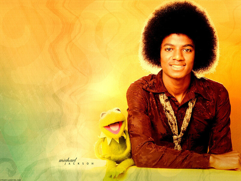 Michael Jackson with Kermit
