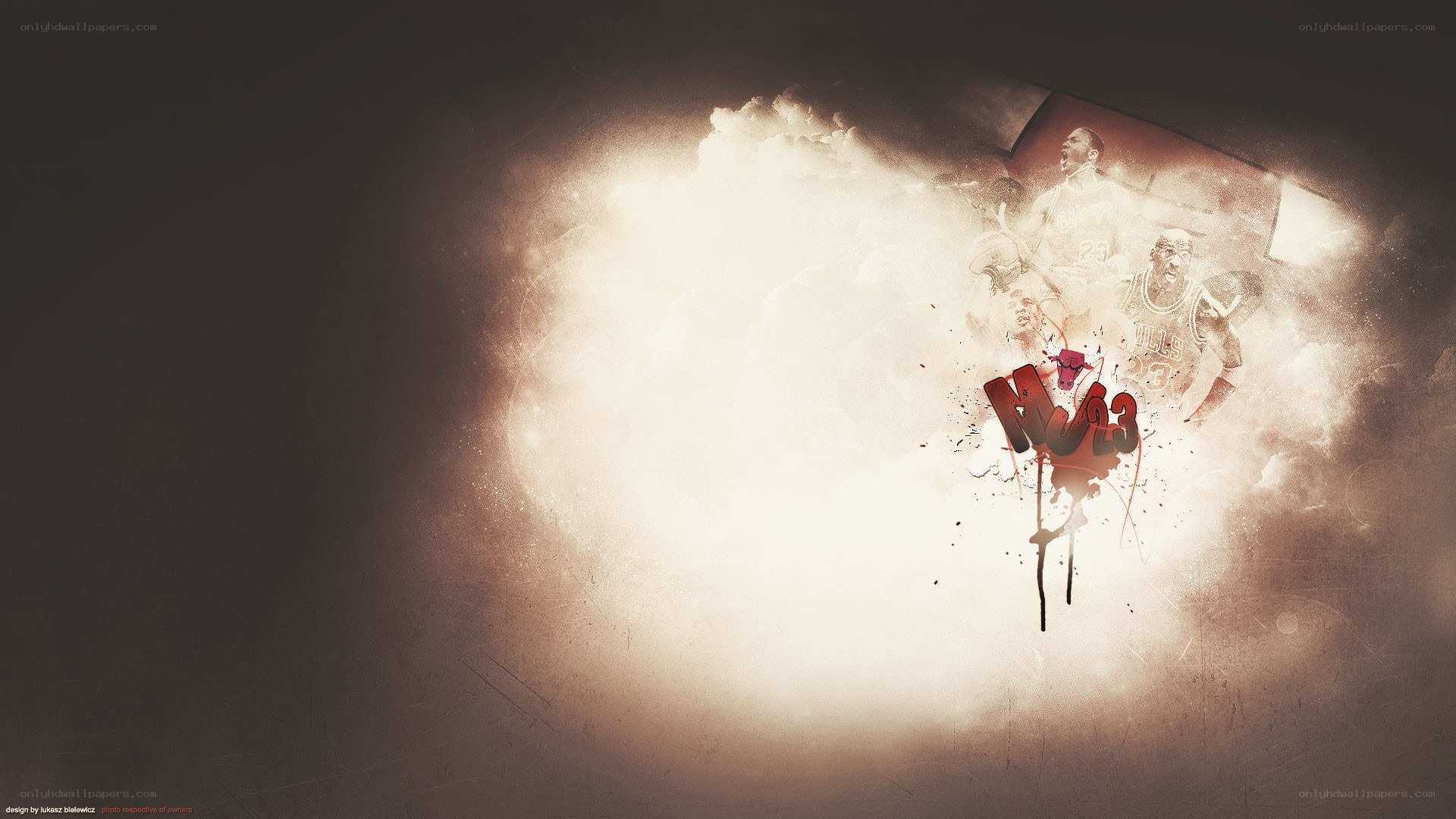 Michael Jordan basketball artwork