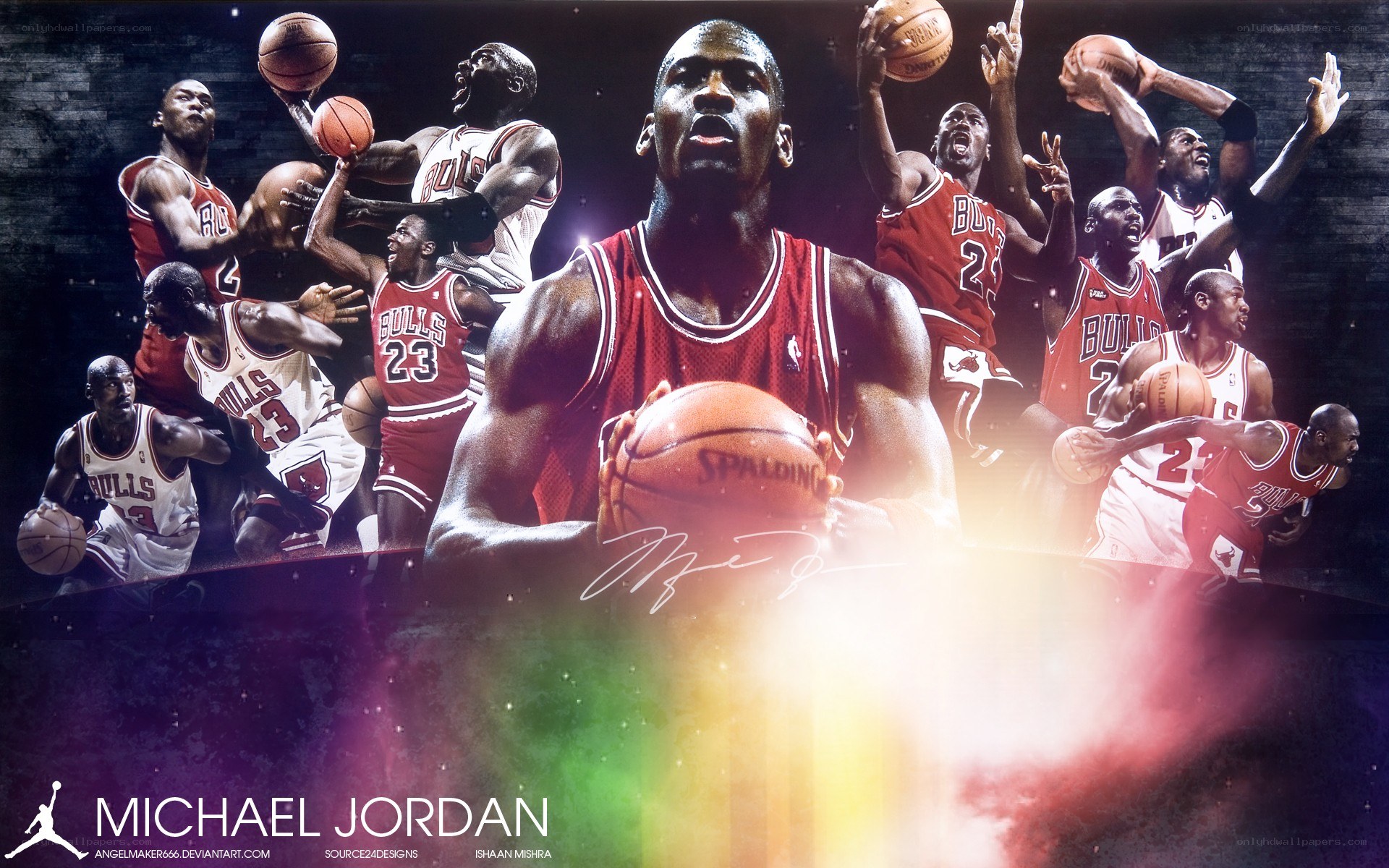 Michael Jordan collage artwork